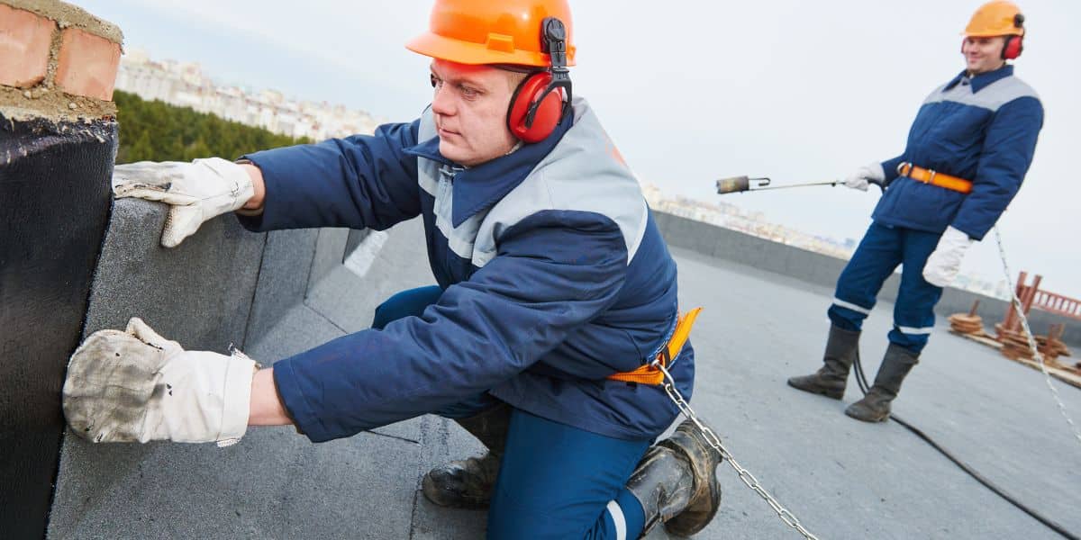 installing a torch down roof